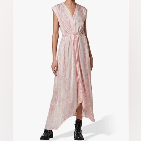 NWT ALLSAINTS | Tate Masala Maxi Dress - Picture 8 of 14